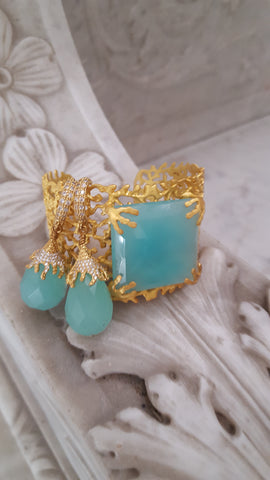 Aquazzura Earrings  Mindy Grutman Jewelry  ~ All the Natural Stones of the World Transformed into Luxuriously Wearable Beauty 